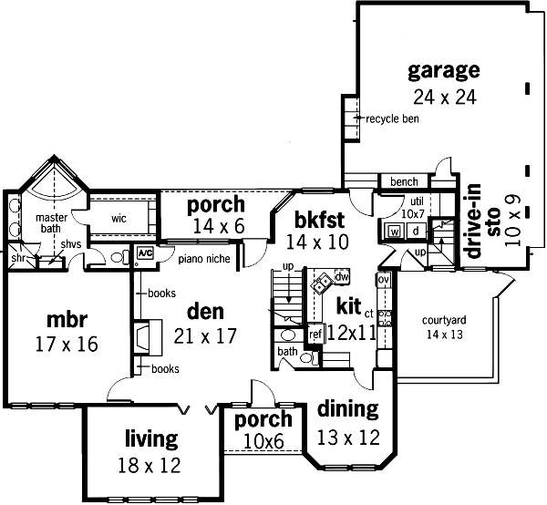 Click on house plans image to enlarge