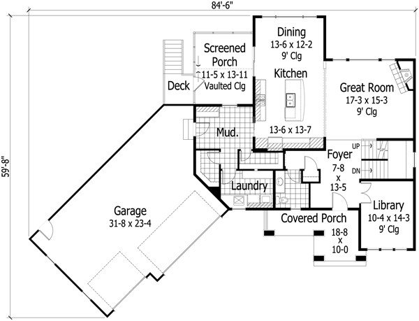 Click on house plans image to enlarge