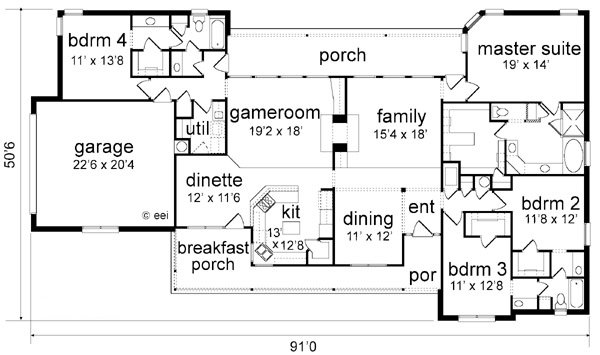 Click on house plans image to enlarge