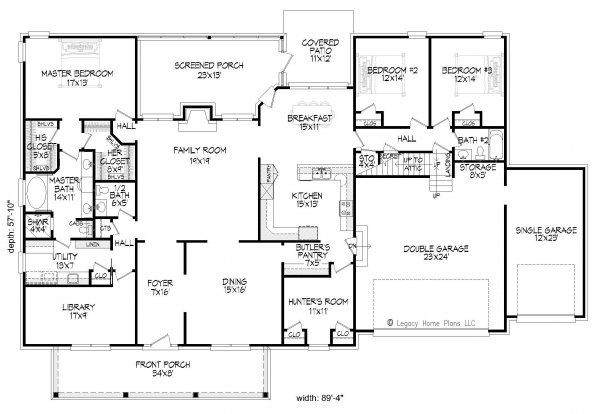 Click on house plans image to enlarge