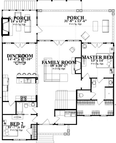 Click on house plans image to enlarge