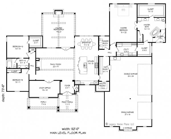 Click on house plans image to enlarge