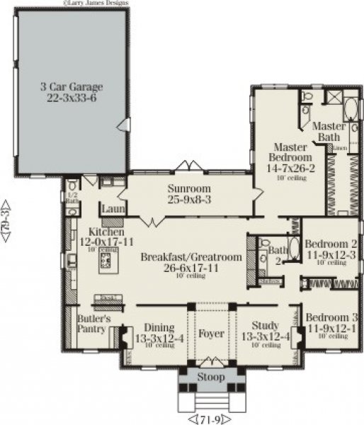 Click on house plans image to enlarge