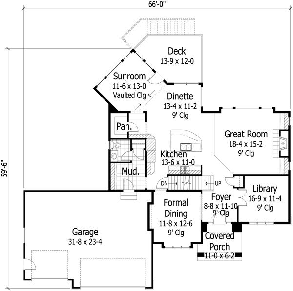 Click on house plans image to enlarge