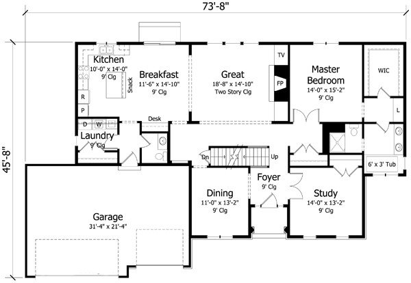 Click on house plans image to enlarge