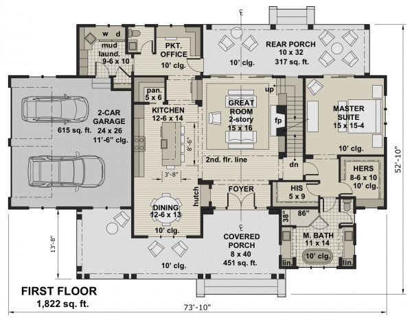 Click on house plans image to enlarge