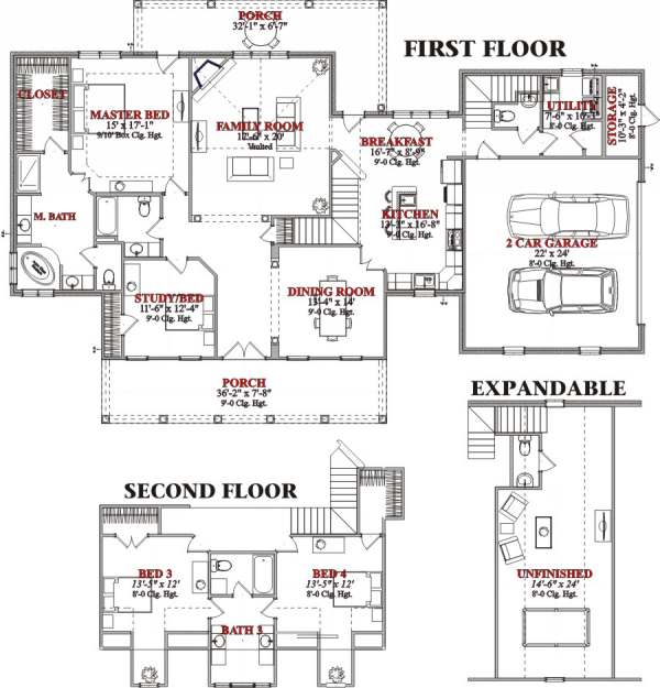 Click on house plans image to enlarge