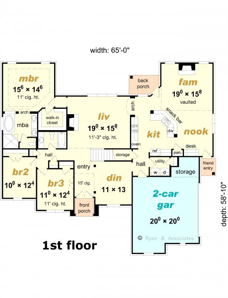 Click on house plans image to enlarge