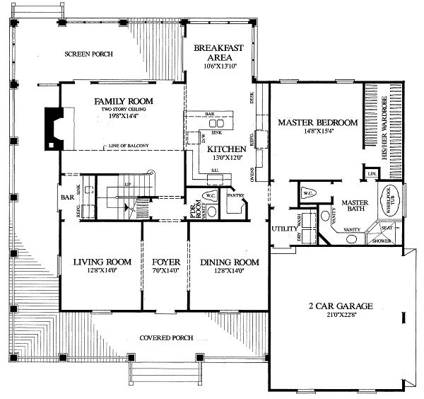 Click on house plans image to enlarge