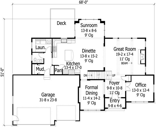 Click on house plans image to enlarge