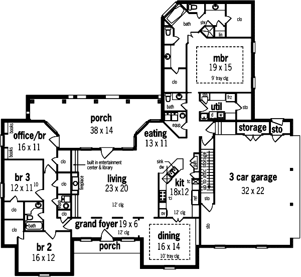 Click on house plans image to enlarge