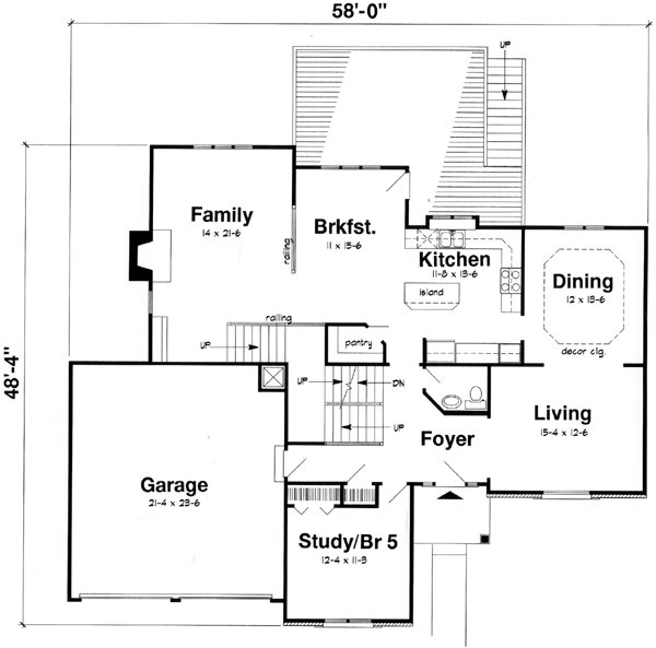 Click on house plans image to enlarge