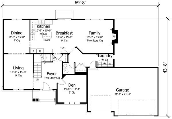 Click on house plans image to enlarge