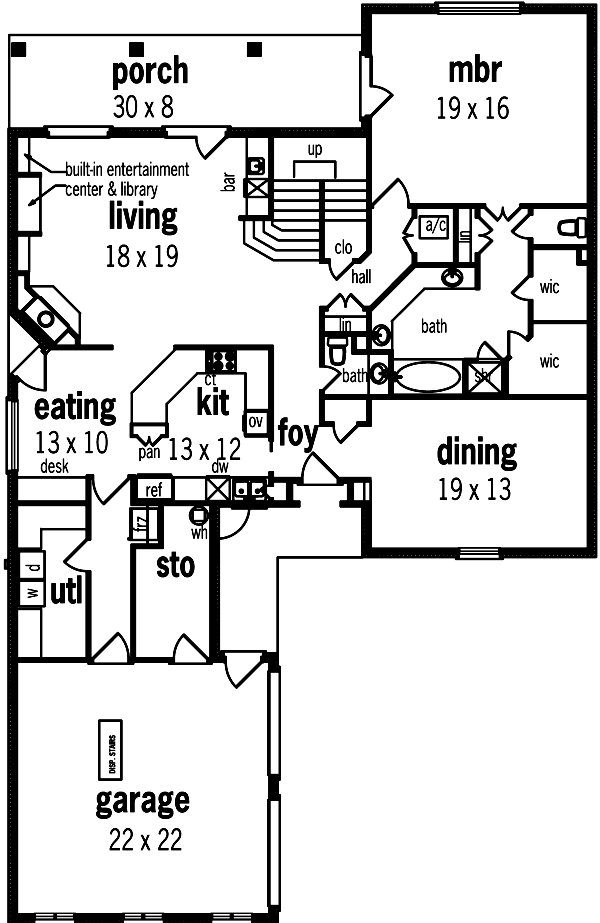 Click on house plans image to enlarge