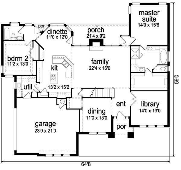 Click on house plans image to enlarge