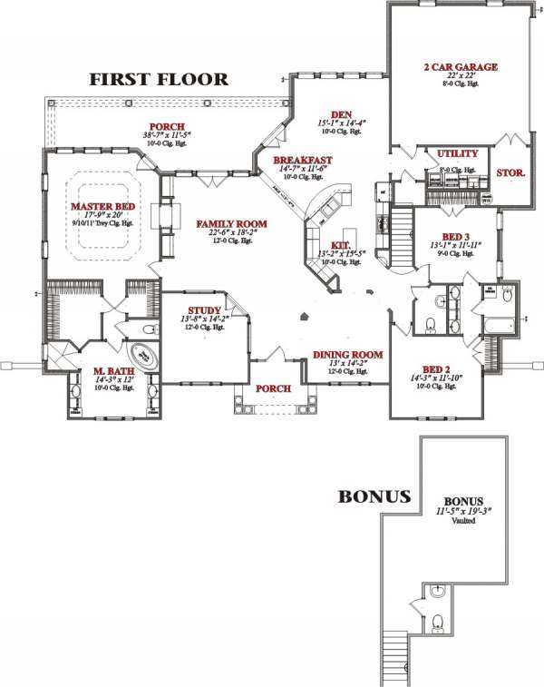 Click on house plans image to enlarge