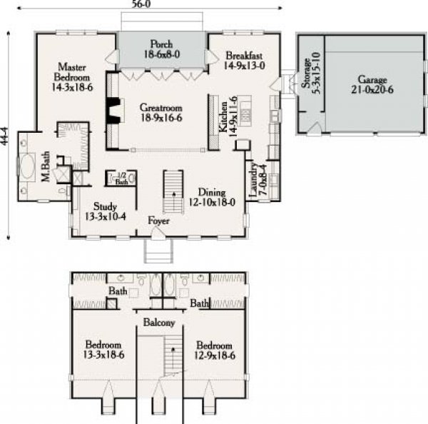 Click on house plans image to enlarge