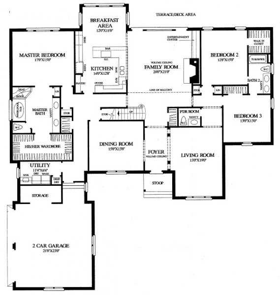 Click on house plans image to enlarge