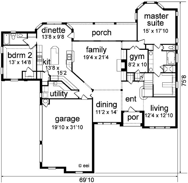 Click on house plans image to enlarge