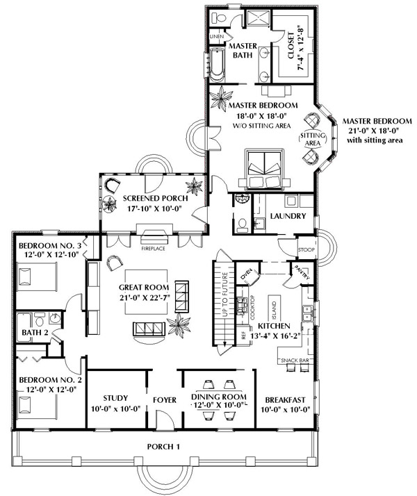 Click on house plans image to enlarge