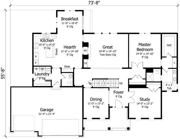 Click on house plans image to enlarge