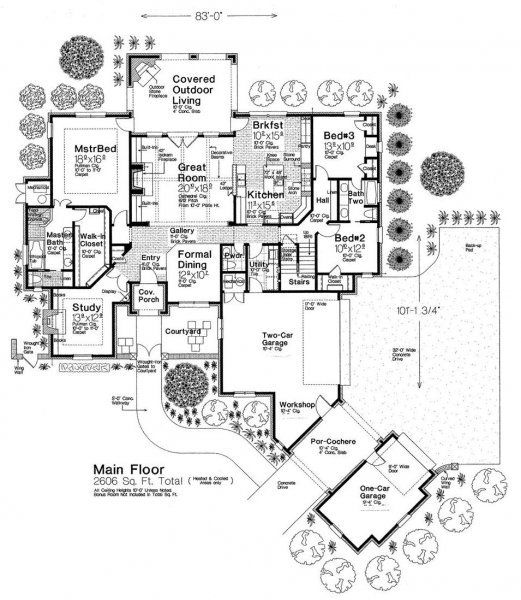 Click on house plans image to enlarge