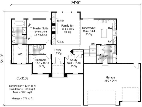 Click on house plans image to enlarge