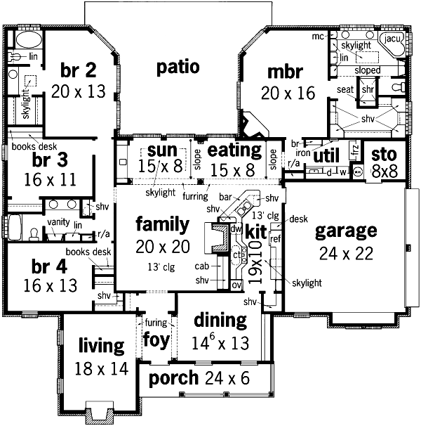 Click on house plans image to enlarge