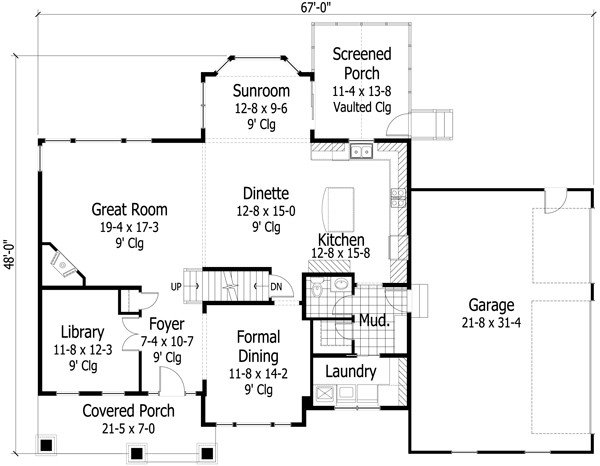 Click on house plans image to enlarge