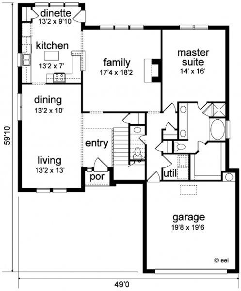 Click on house plans image to enlarge