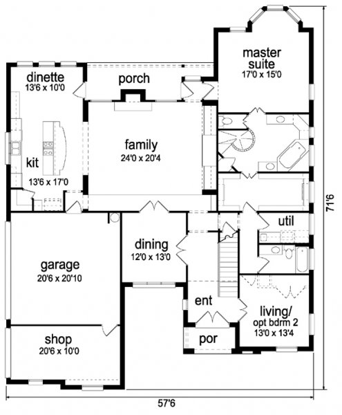 Click on house plans image to enlarge