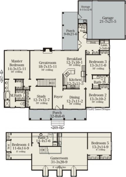 Click on house plans image to enlarge