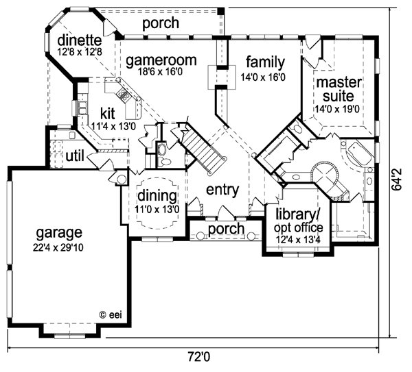 Click on house plans image to enlarge