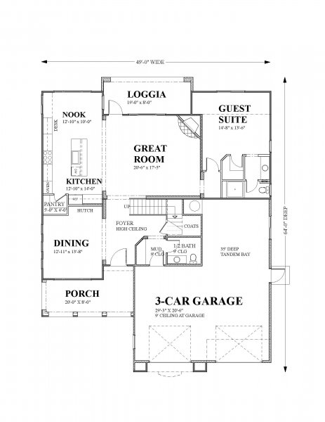 Click on house plans image to enlarge