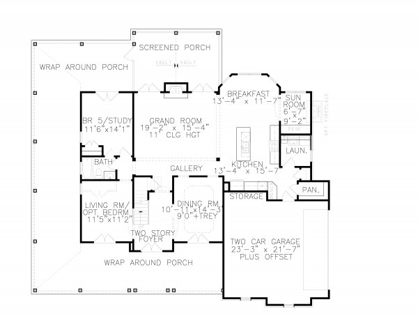 Click on house plans image to enlarge