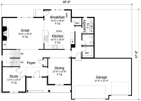 Click on house plans image to enlarge