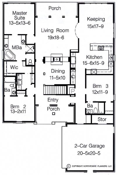 Click on house plans image to enlarge