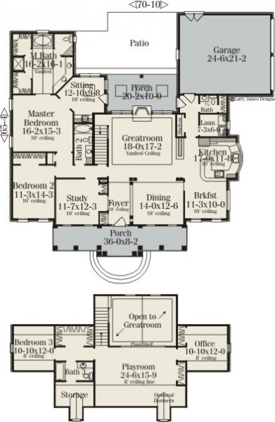 Click on house plans image to enlarge