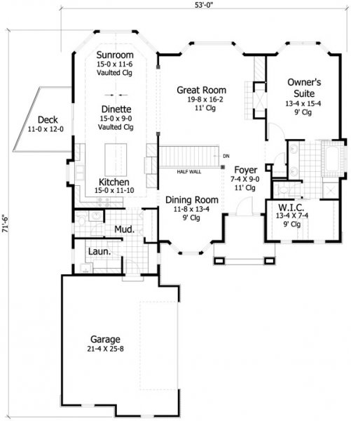 Click on house plans image to enlarge