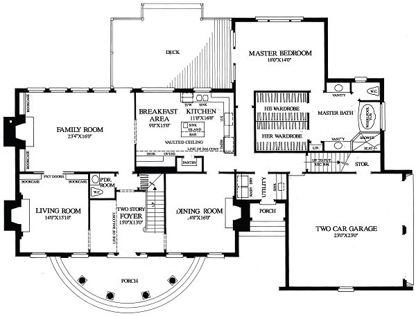 Click on house plans image to enlarge