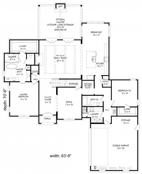 Click on house plans image to enlarge