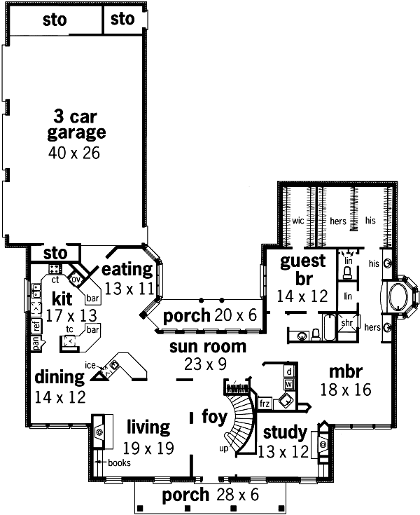 Click on house plans image to enlarge