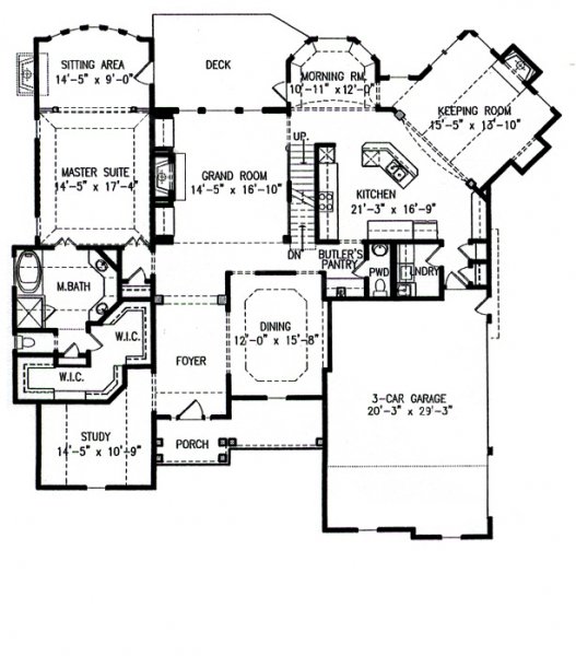 Click on house plans image to enlarge