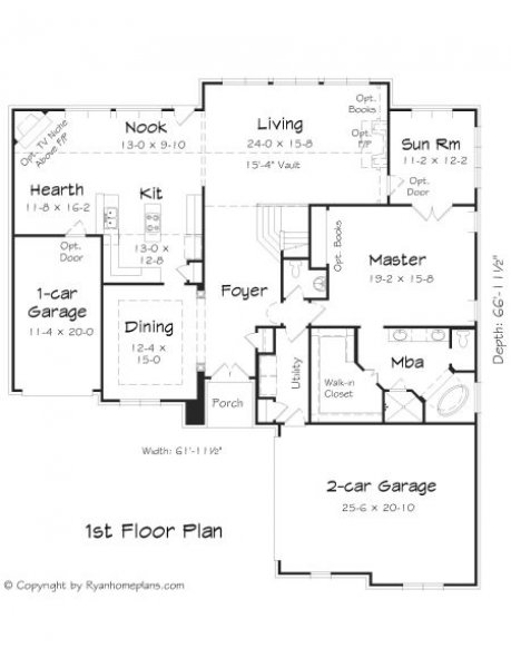 Click on house plans image to enlarge