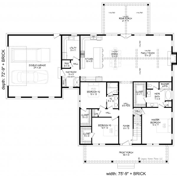 Click on house plans image to enlarge