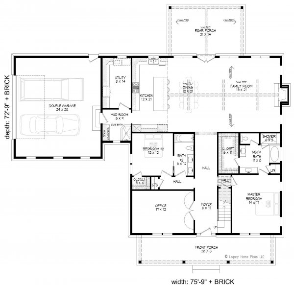 Click on house plans image to enlarge