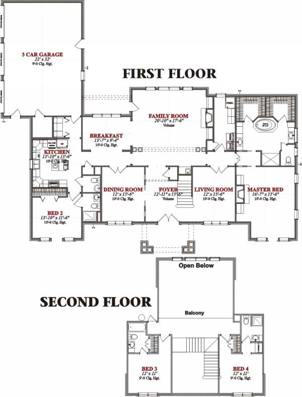 Click on house plans image to enlarge