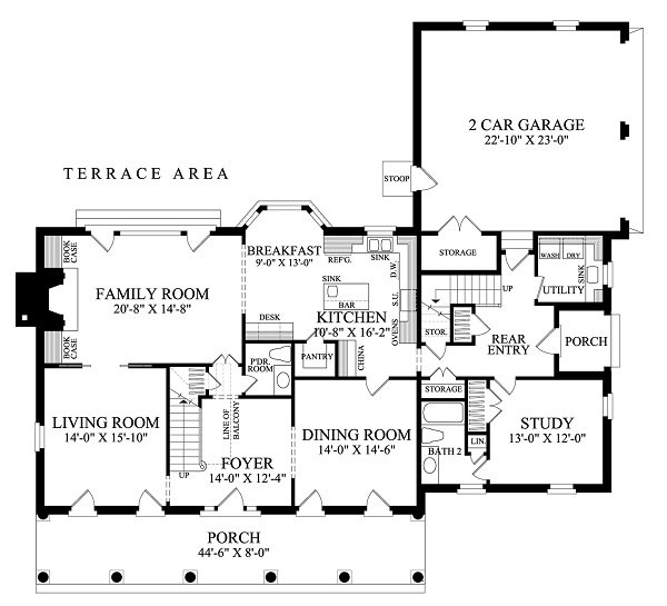 Click on house plans image to enlarge