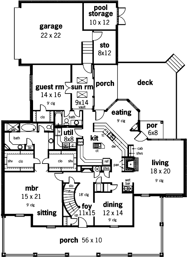 Click on house plans image to enlarge