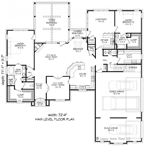 Click on house plans image to enlarge